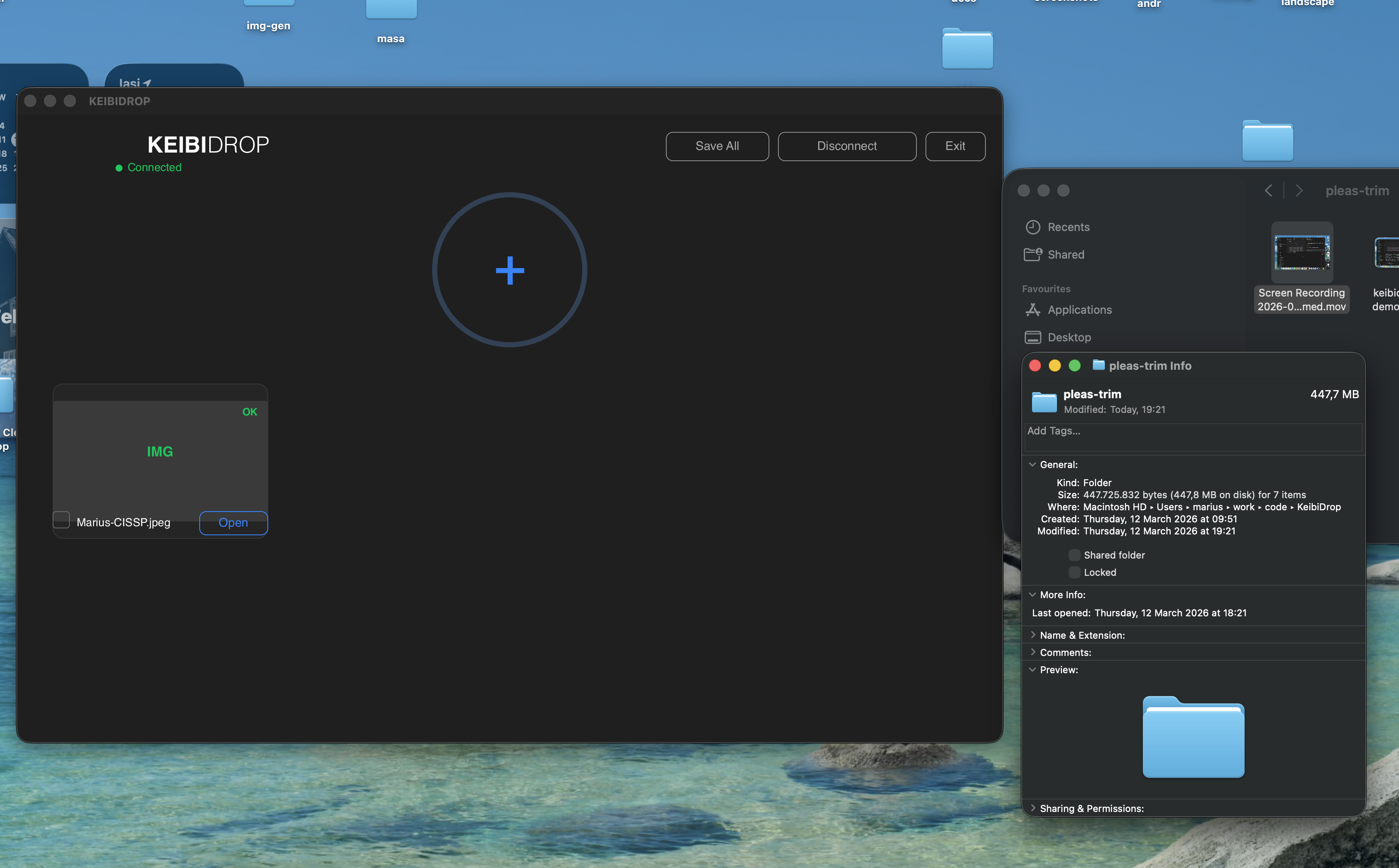 No-FUSE completed transfers